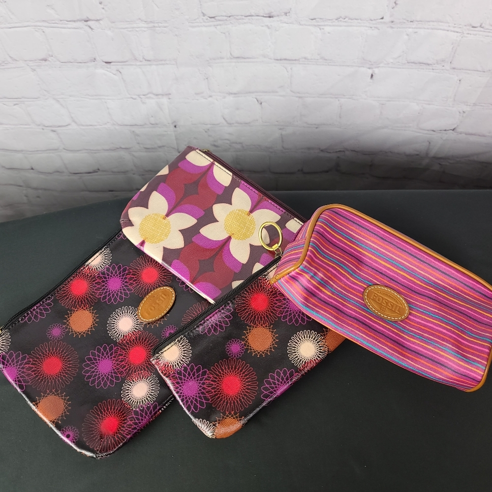 Fossil Travel/ Cosmetic Bags.
